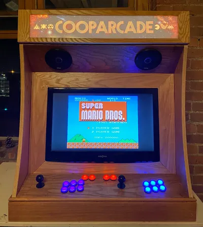 Custom arcade cabinet